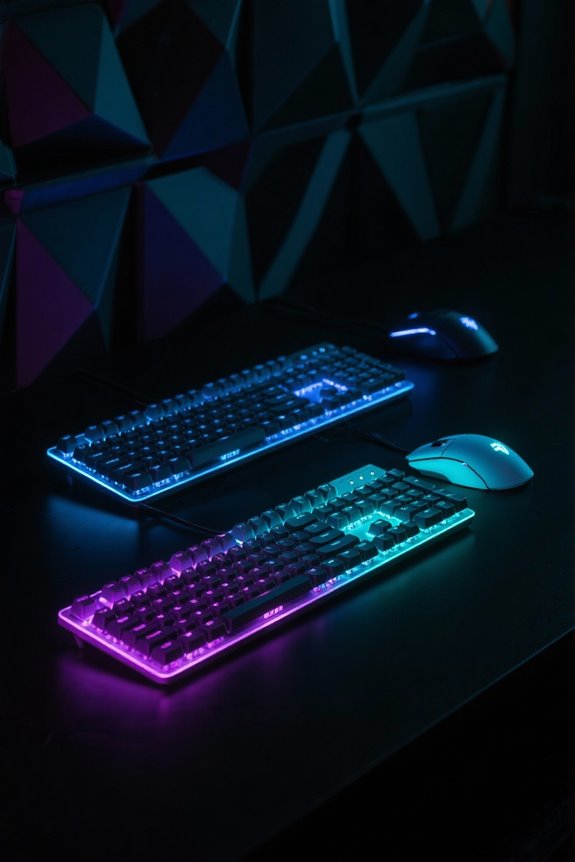 backlighting comparison power strain