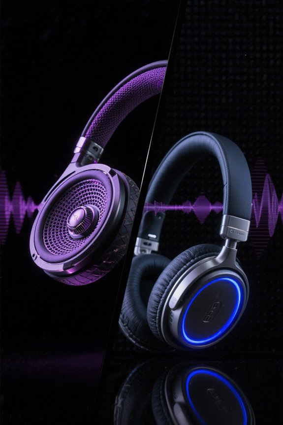 bass response closed back headphones