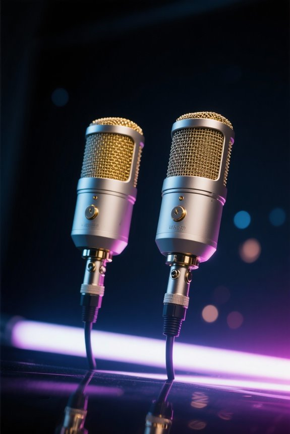 dynamic versus condenser microphones