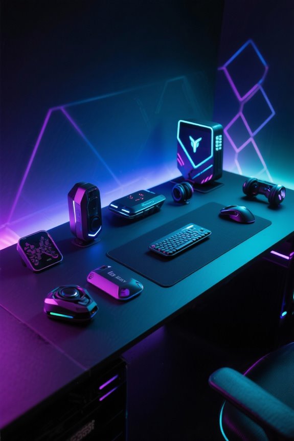 gaming desk accessories 2025