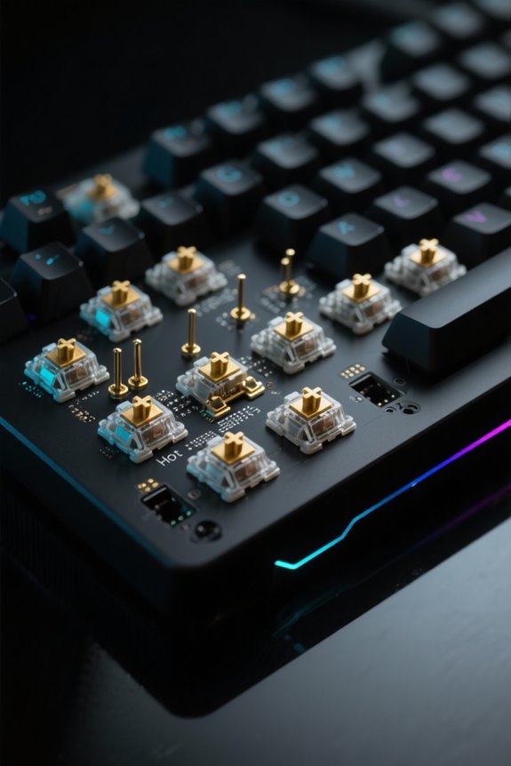 hot swappable mechanical keyboard technology