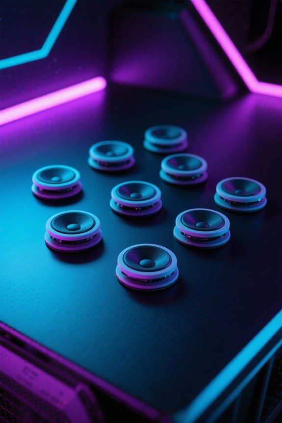 isolation pads for speakers