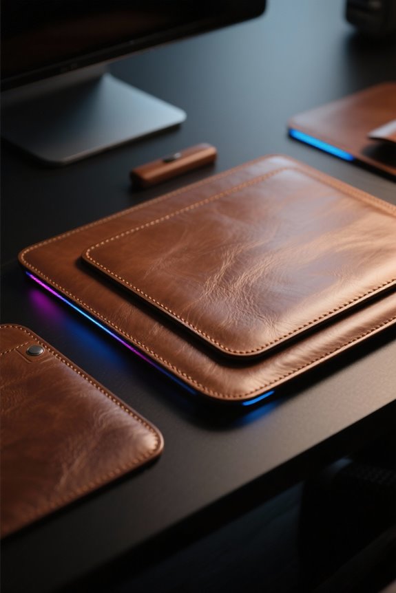 leather desk pad considerations