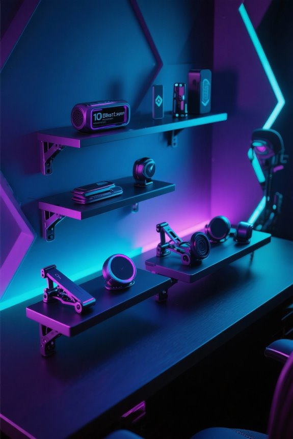 maximize workspace with shelves