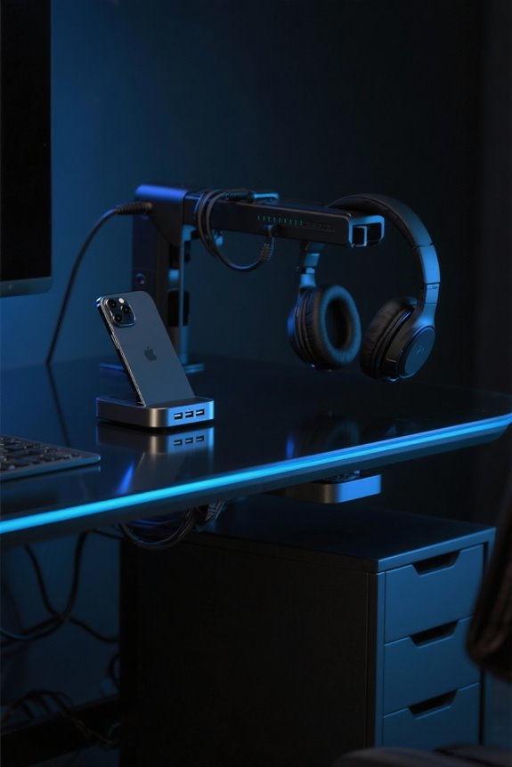 optimized small workspace accessories