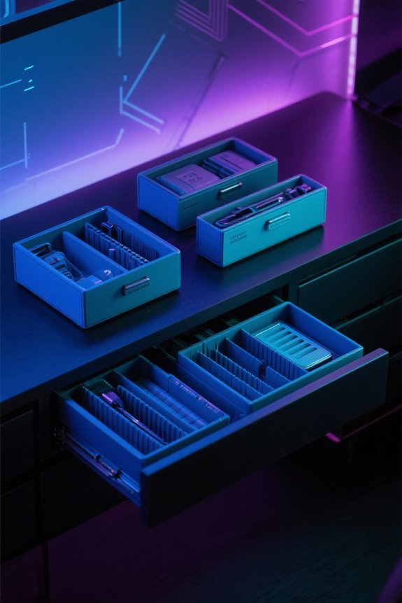organize your desk efficiently