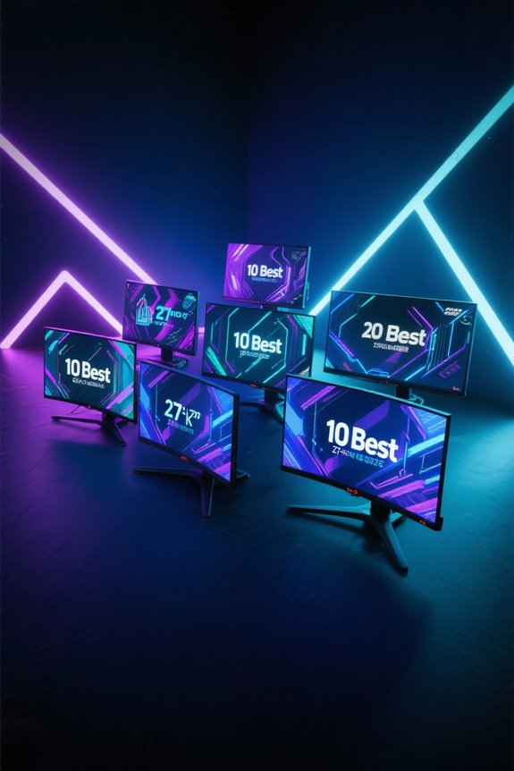 top gaming monitors 2025
