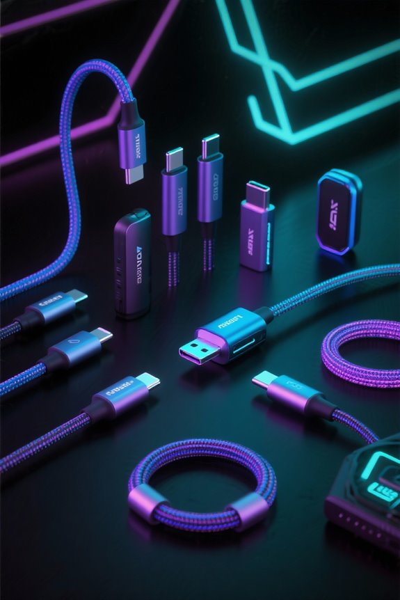 top magnetic charging cables