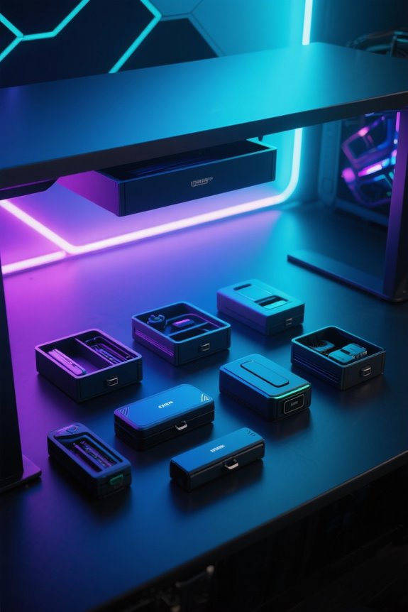 under desk storage solutions