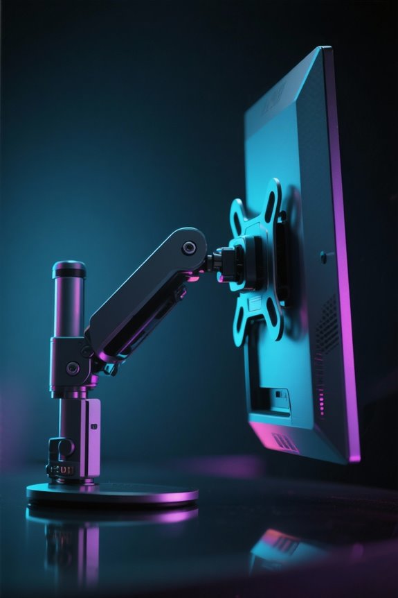 vertical monitor mount considerations